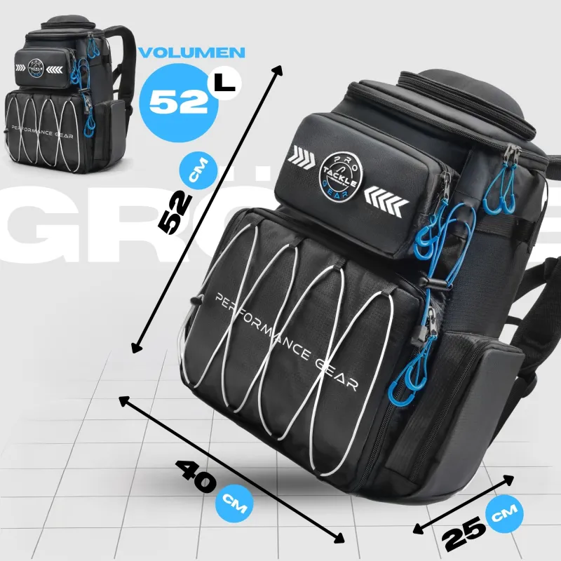 Pro Tackle STRIKE Bagpack Schwarz