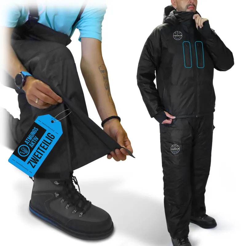 Pro Tackle Thermo Suit black - Gr.XL