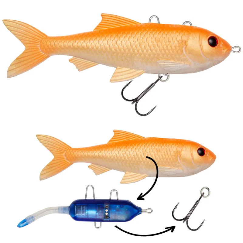 Pulzbait Kit - 15cm/20cm Roach Kit - 15cm - Gold Fish