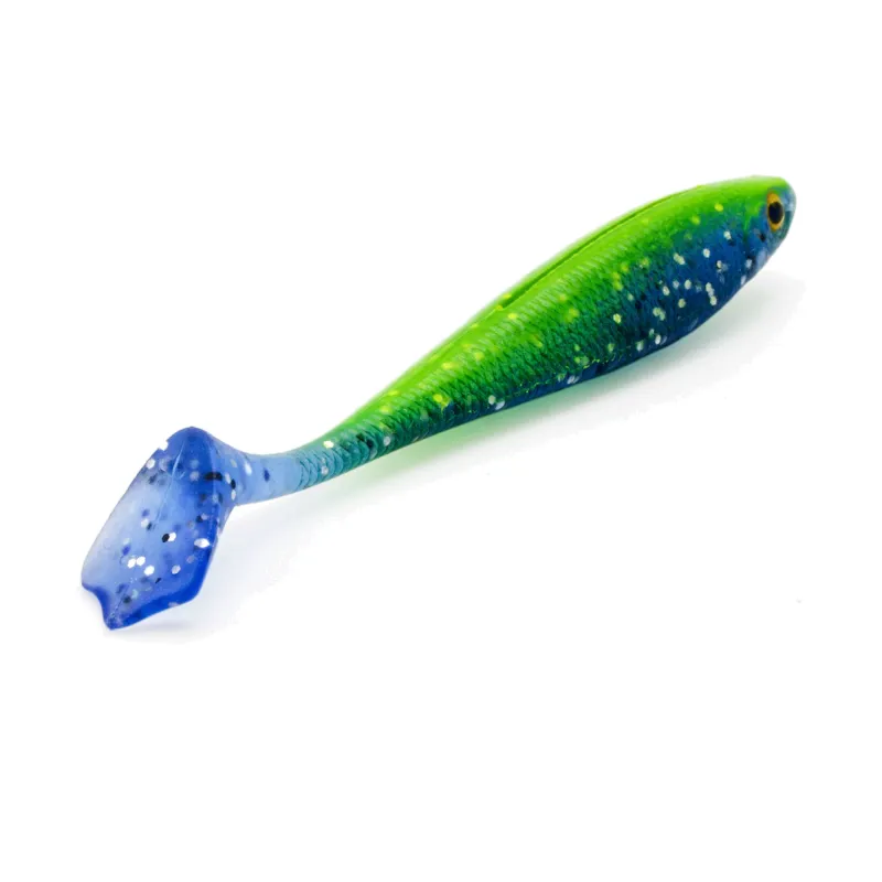 RD Rubber Duck Shad 9.5cm - Blue Lemon Ice - 6g - 5 Stück