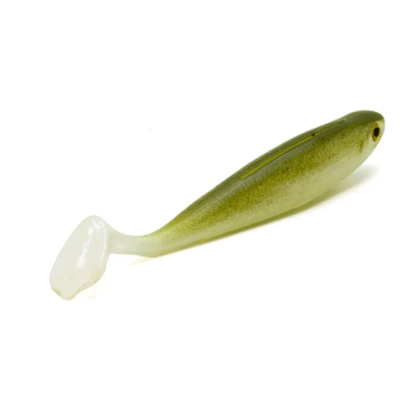 RD Rubber Duck Shad 9.5cm - Funky Kiwi - 6g - 5 Stück