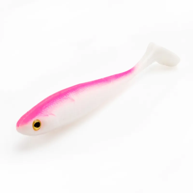 RD Rubber Duck Shad 9.5cm - Pink Peach - 6g - 5 Stück