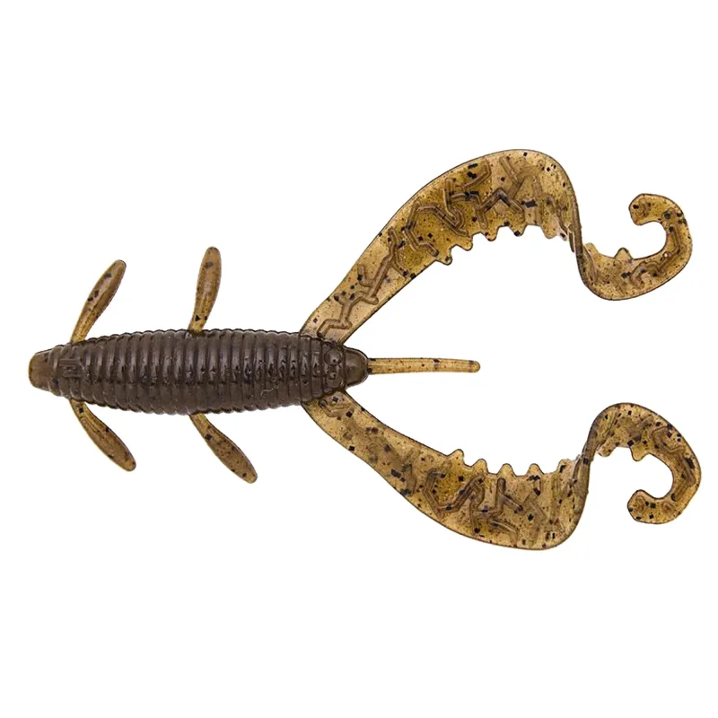 Reins G-Tail Twin Grub 2" 5,2cm Green Pumpkin 5,2cm - Green Pumpkin - 1,2g - 10Stück
