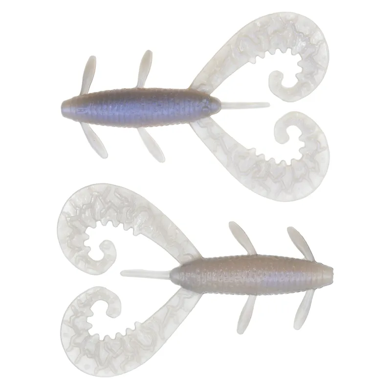 Reins G-Tail Twin 2" - Natural Pro Blue - 8 Stück