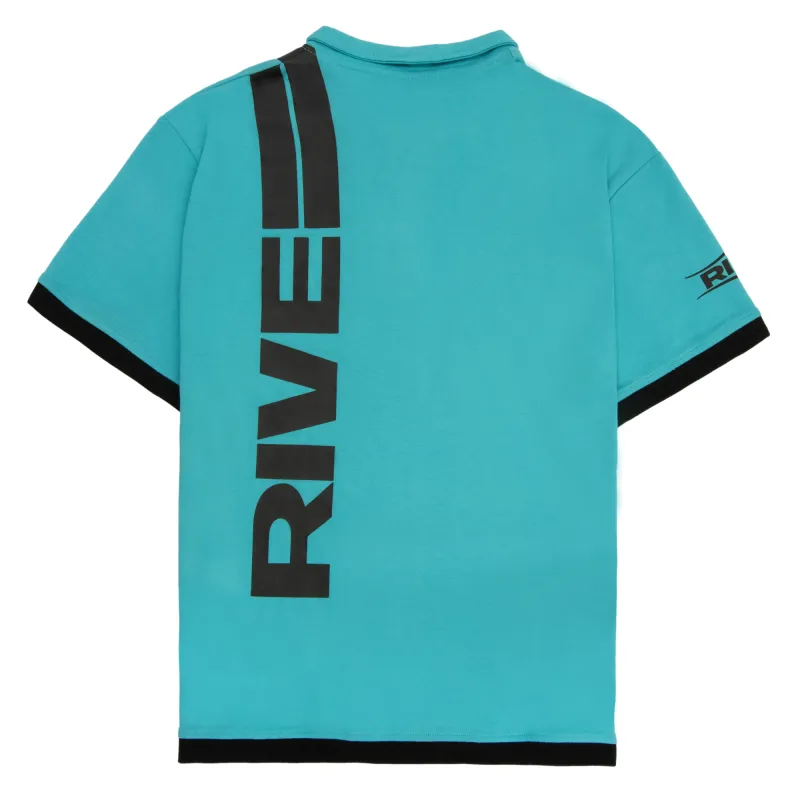 Rive Polo-Shirt Stripes Gr. S