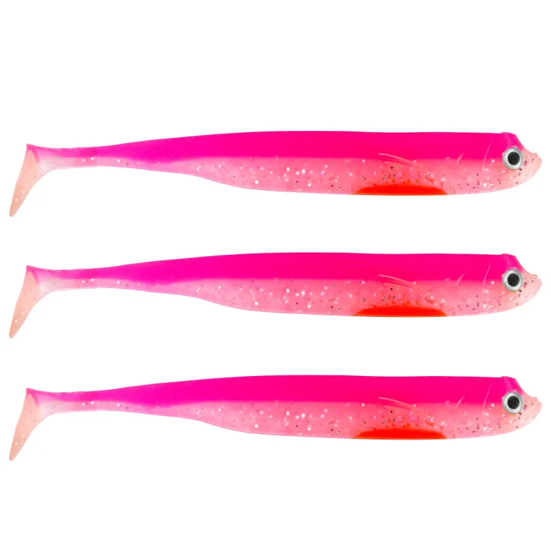Roy Fishers Der Zander Gummifisch 20cm - UV Pink - 33g - 3 Stück