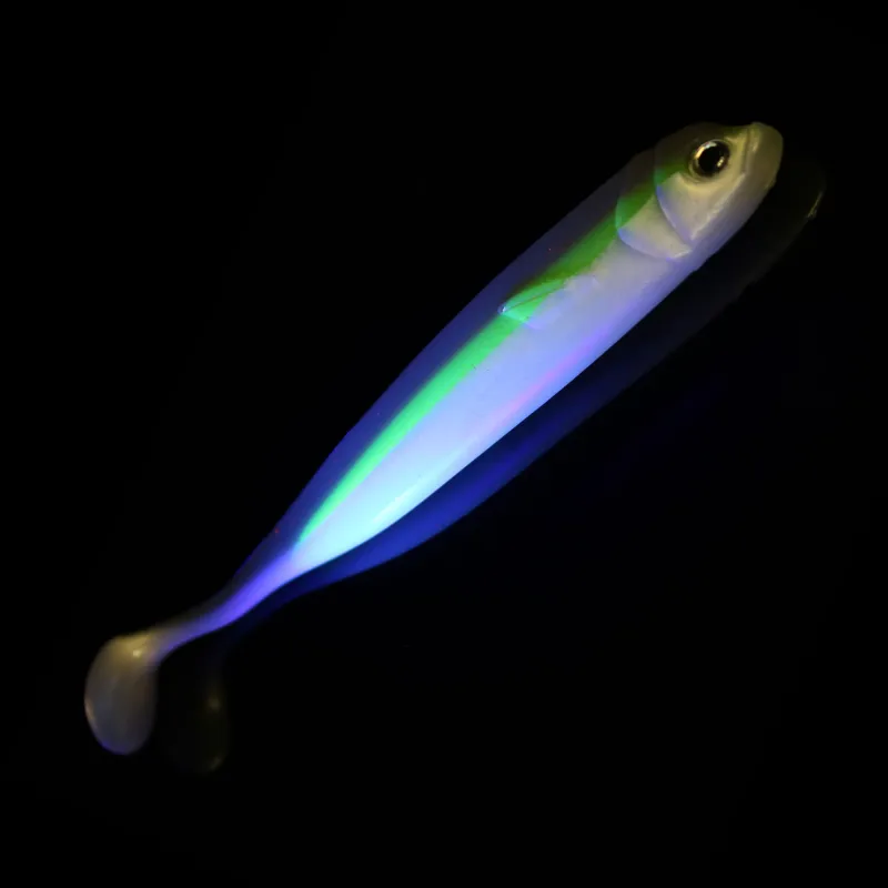 Roy Fishers Der Zander Gummifisch 20cm - UV Sexy Stint - 33g - 3 Stück