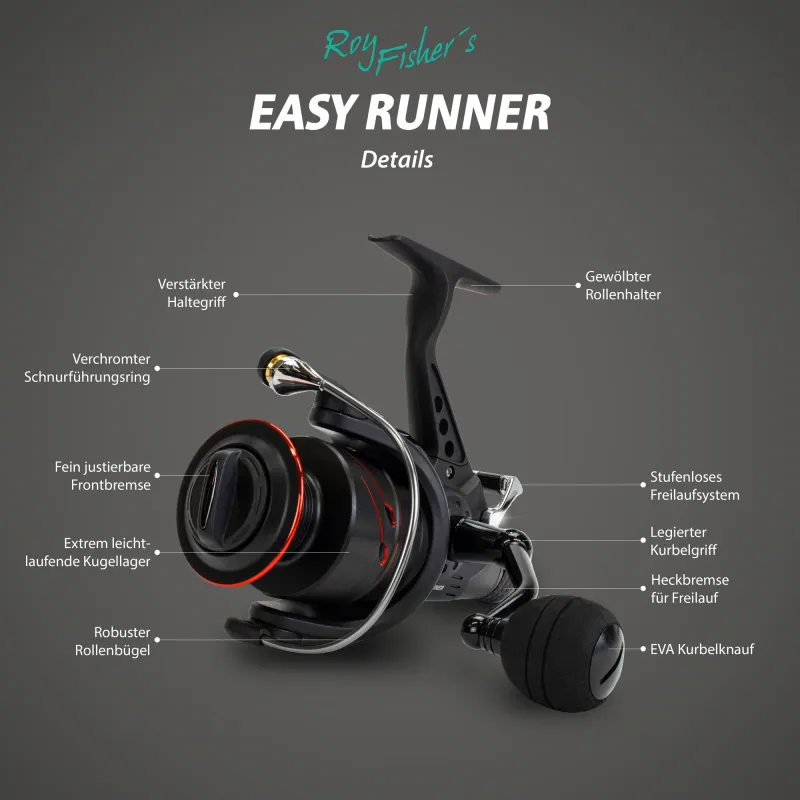 Roy Fishers Easy Runner 3000 240m/ 0,20mm - 5,0:1