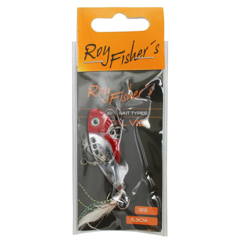 Roy Fishers Metal Vib 5,3cm 12g Silver Red