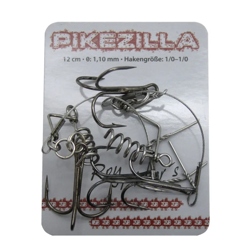 Roy Fishers Pikezilla Stingersystem für 18cm Gummifisch