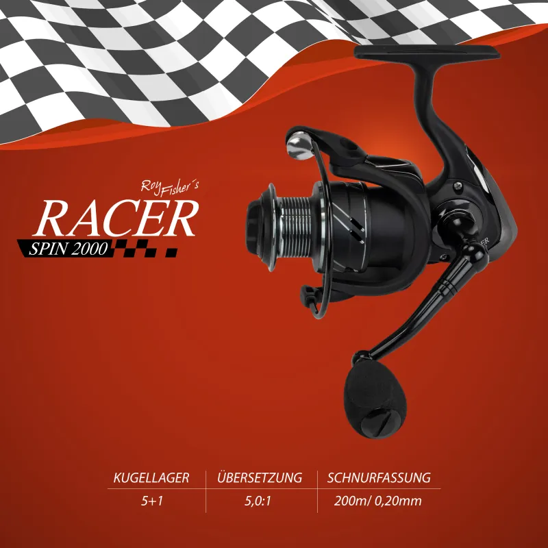 Roy Fishers Racer Spin 2000 200m/ 0,20mm - 5,0:1