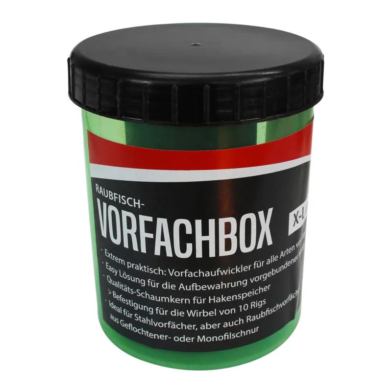 Roy Fishers Raubfisch-Vorfachbox X-Large 12,8cm - 9,5cm