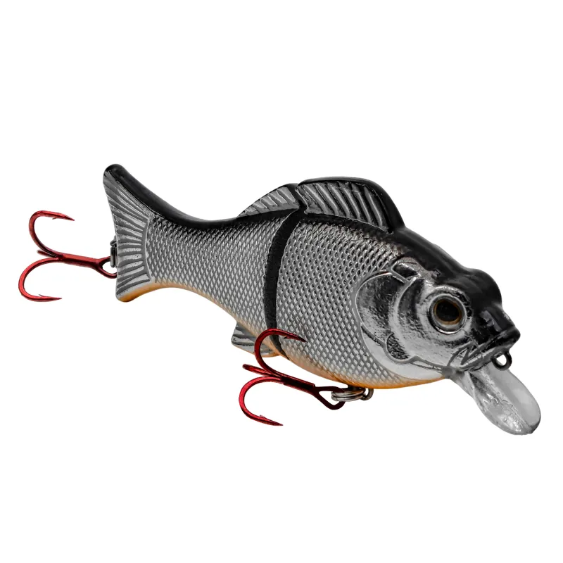 Roy Fishers Roachswimmer 7,5cm - 15g - Black Silver Orange Belly