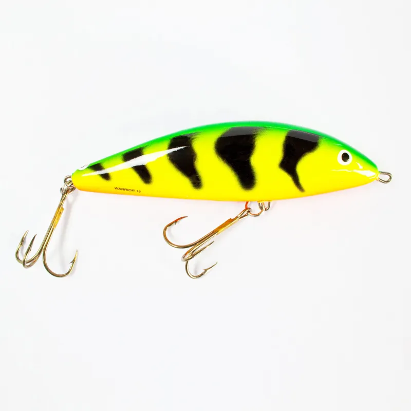 Salmo Warrior Wobbler sinking 15,0cm GT 15cm - Green Tiger - 75g - 1Stück