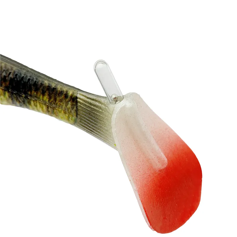Savage Gear 4D Perch Shad 1Stück - 20cm - Blue Silver