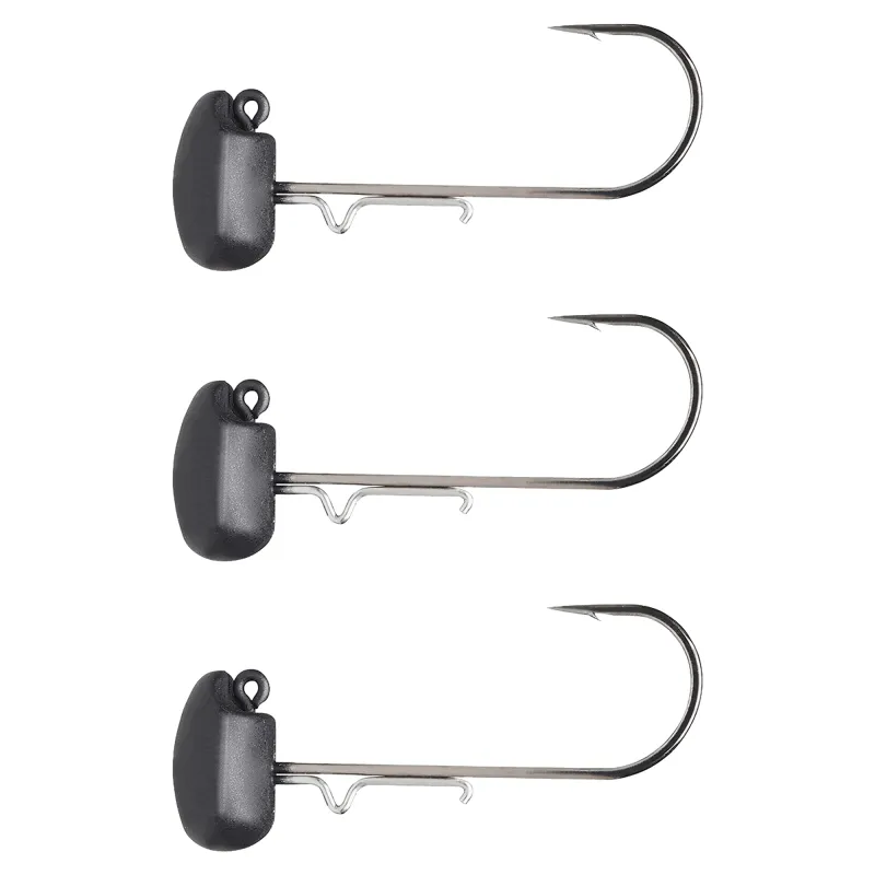 Savage Gear Ned EWG Jighead matt black - #1 - 5g