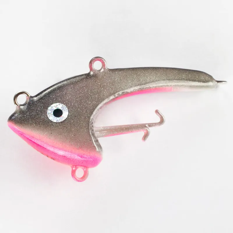 Seawaver Lures Giant Jighead black magic pink 130g