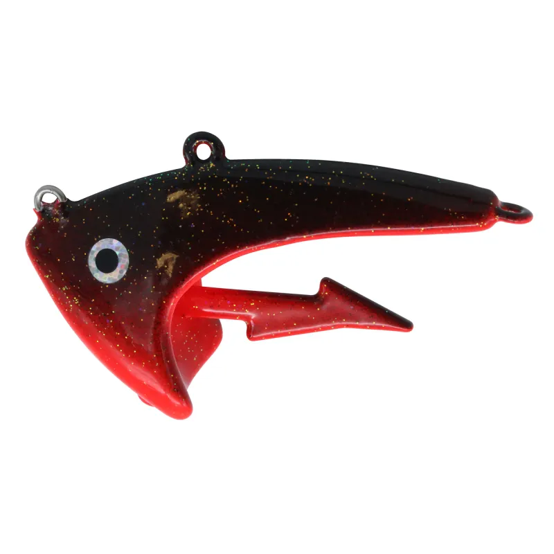 Seawaver Lures Giant Jighead rot/ schwarz 300g rot/schwarz - 300g - 1Stück
