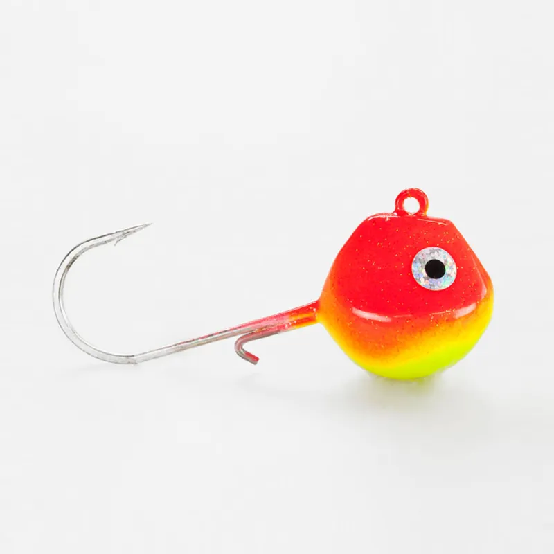 Seawaver Lures Light Tackle LT Jighead mit VMC Haken rot/ gelb 65g rot/gelb - 65g - 1Stück