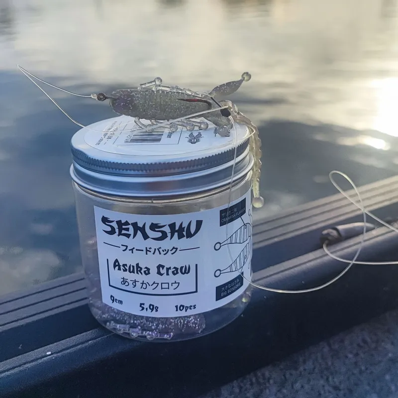 Senshu Asuka Craw 9cm - Candy Shiner - 5,9g - 10 Stück
