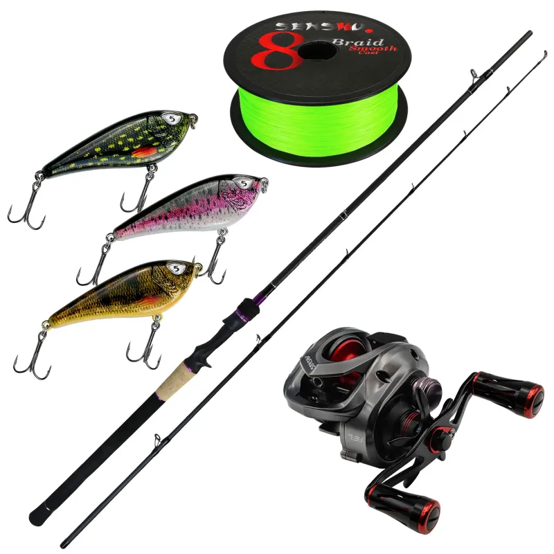 Senshu Baitcaster Set