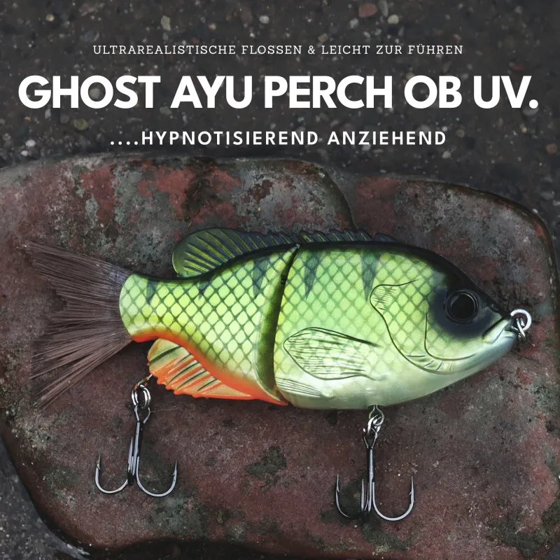 Senshu Bantarel 15cm - Ghost Ayu Perch OB UV