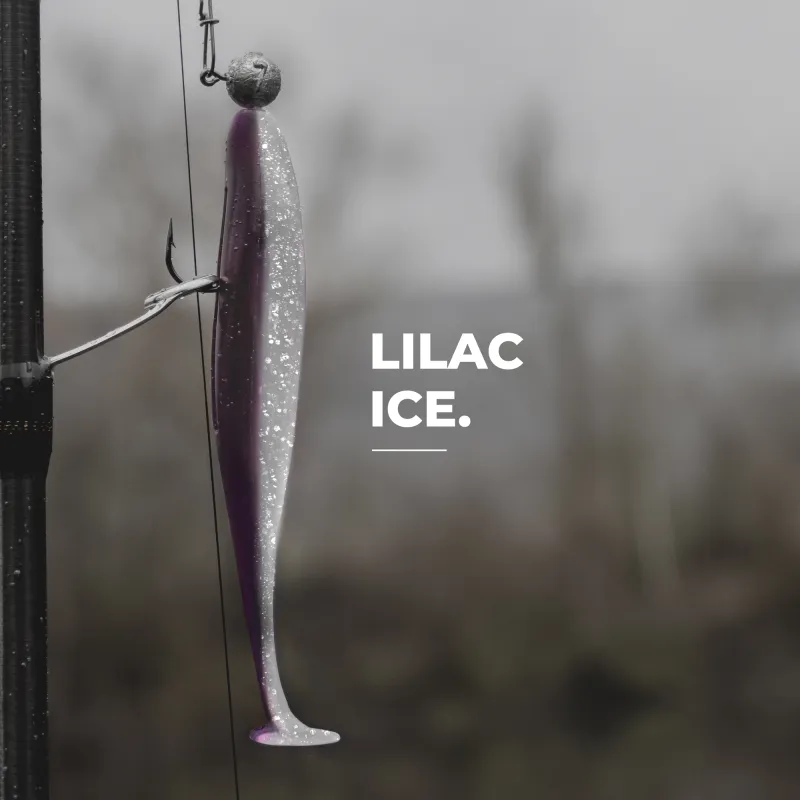 Senshu Breazy Shiner 5 Stück 10cm - 5,37g - 5Stück - Lilac Ice