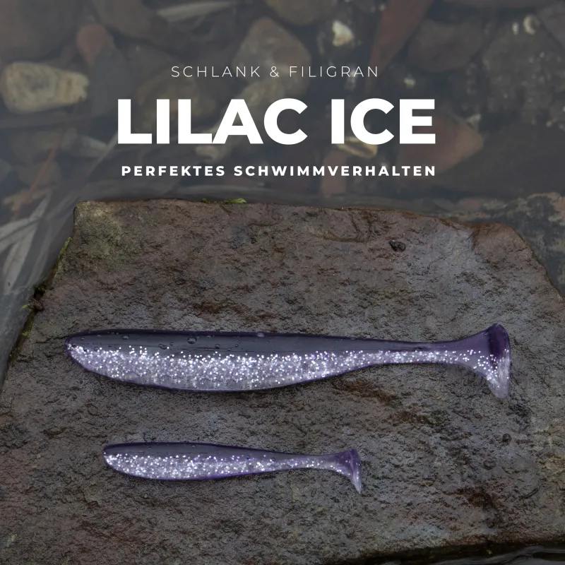 Senshu Breazy Shiner 5 Stück 10cm - 5,37g - 5Stück - Lilac Ice