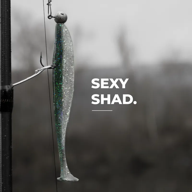 Senshu Breazy Shiner 5 Stück 12cm - 8,77g - 5Stück - Sexy Shad