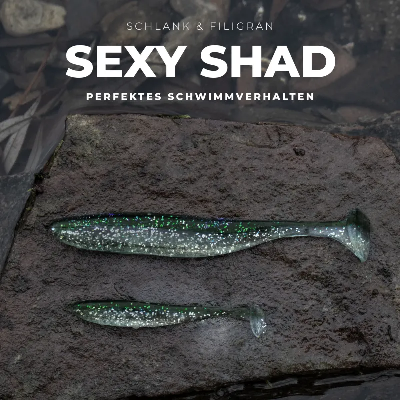 Senshu Breazy Shiner 5 Stück 5,0cm - 1,05g - 5Stück - Sexy Shad