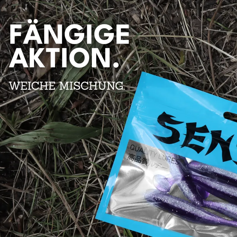 Senshu Breazy Shiner 5 Stück 7,5cm - 2,25g - 5Stück - Lilac Ice
