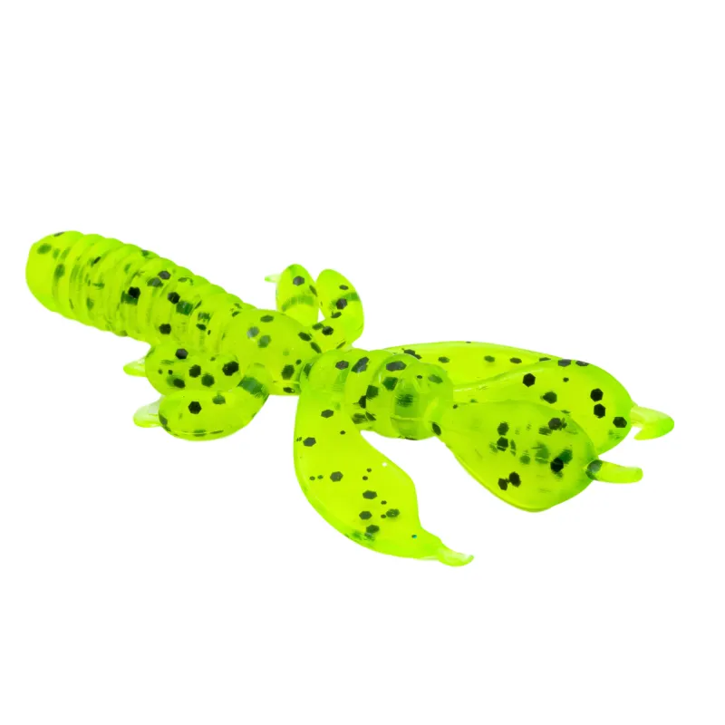 Senshu Flapping Craw 6.5cm - Chartreuse - 2.75g - 7 Stück