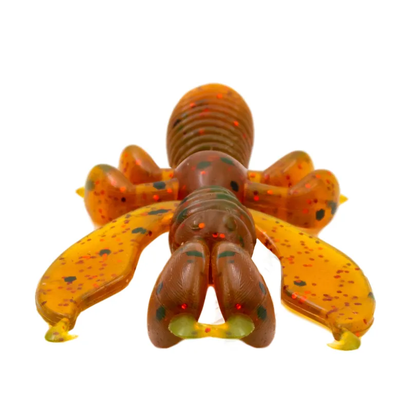 Senshu Flapping Craw 6.5cm - Motoroil - 2.75g - 7 Stück