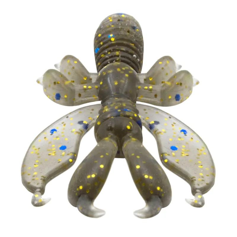 Senshu Flapping Craw 6.5cm - Silver Bug - 2.75g - 7 Stück