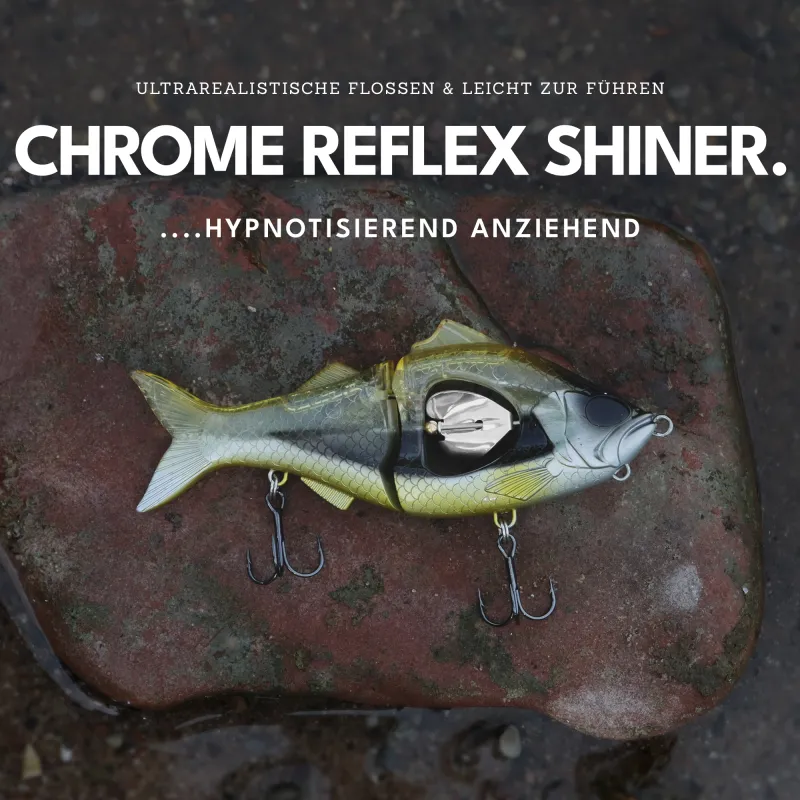 Senshu GLDR 13,5cm - Chrome Reflex Shiner