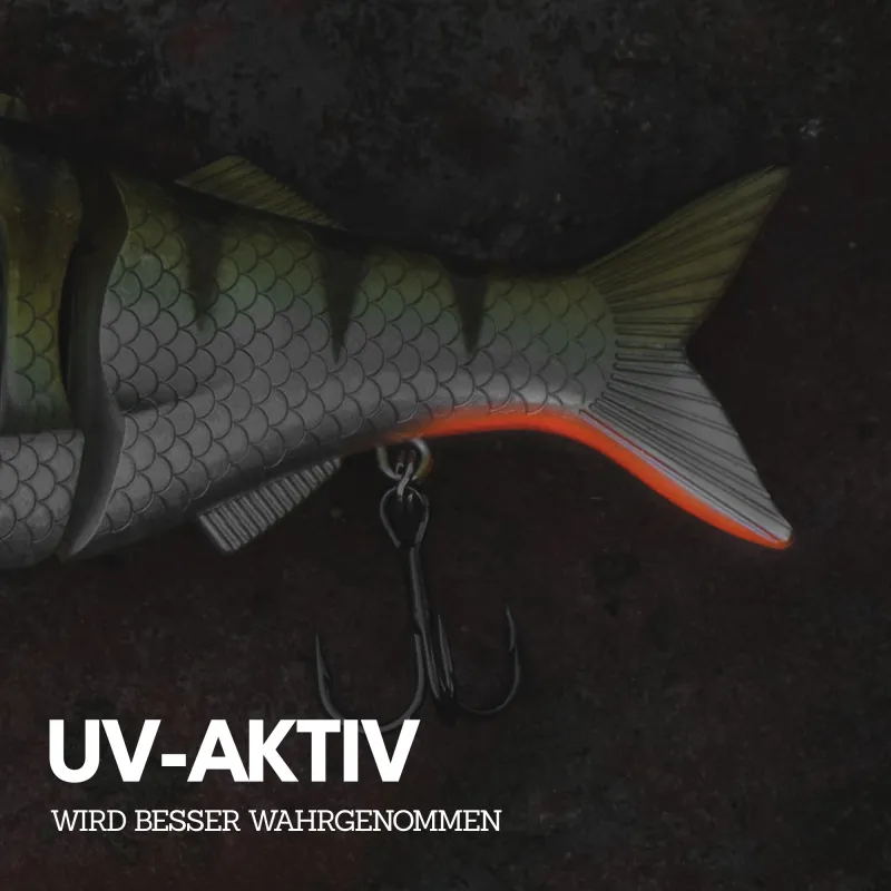 Senshu GLDR 13,5cm - Ghost Ayu Perch UV