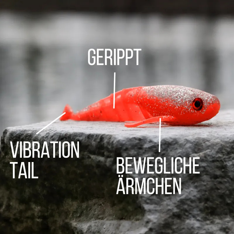 Senshu Grundola Clearwater Set gemischt - 11,5cm - 6 g- 4 x 5 Stück