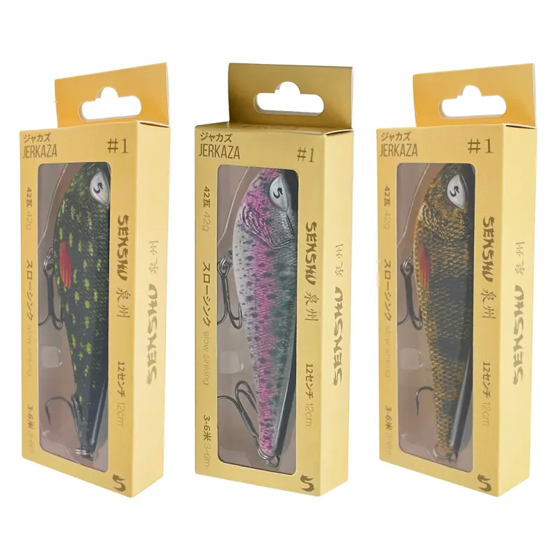 Senshu Jerkaza 3er Set 12cm - Pike/Trout/D-Perch - 42g
