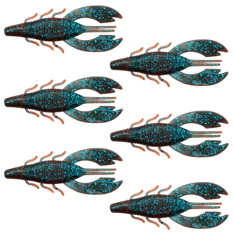 Senshu Kashima Craw 10cm - Firetiger - 8.2g - 6 Stück