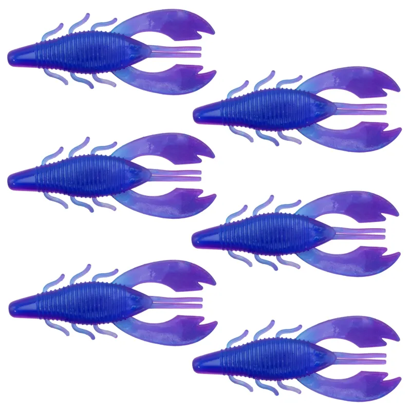 Senshu Kashima Craw 10cm - Purple Rain - 8.2g - 6 Stück
