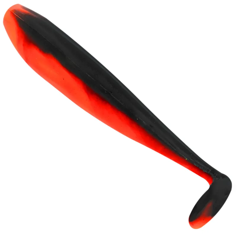 Senshu Killer Shad 4 Stück - 15cm - Black.Red
