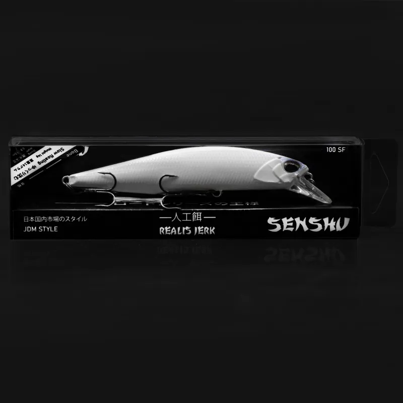 Senshu King of the Streets RLS Jerk 10cm - Bone - 14g - 1 Stück