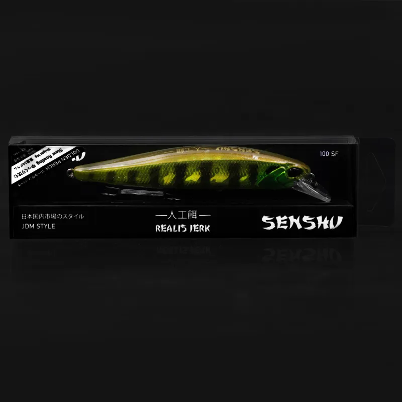Senshu King of the Streets RLS Jerk 10cm - Golden Perch - 14g - 1 Stück