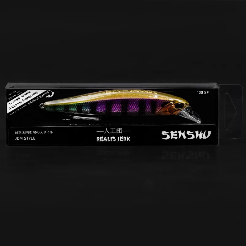Senshu King of the Streets RLS Jerk 10cm - Silver Striper - 14g - 1 Stück