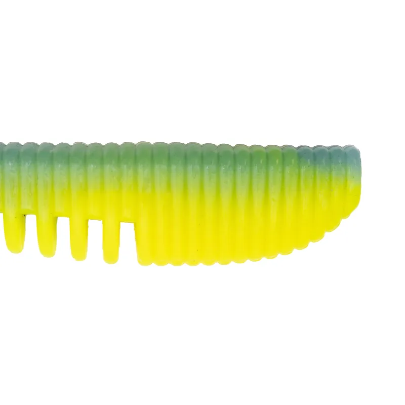 Senshu MG Shad 10cm - Citrus/Blue - 8g - 5 Stück