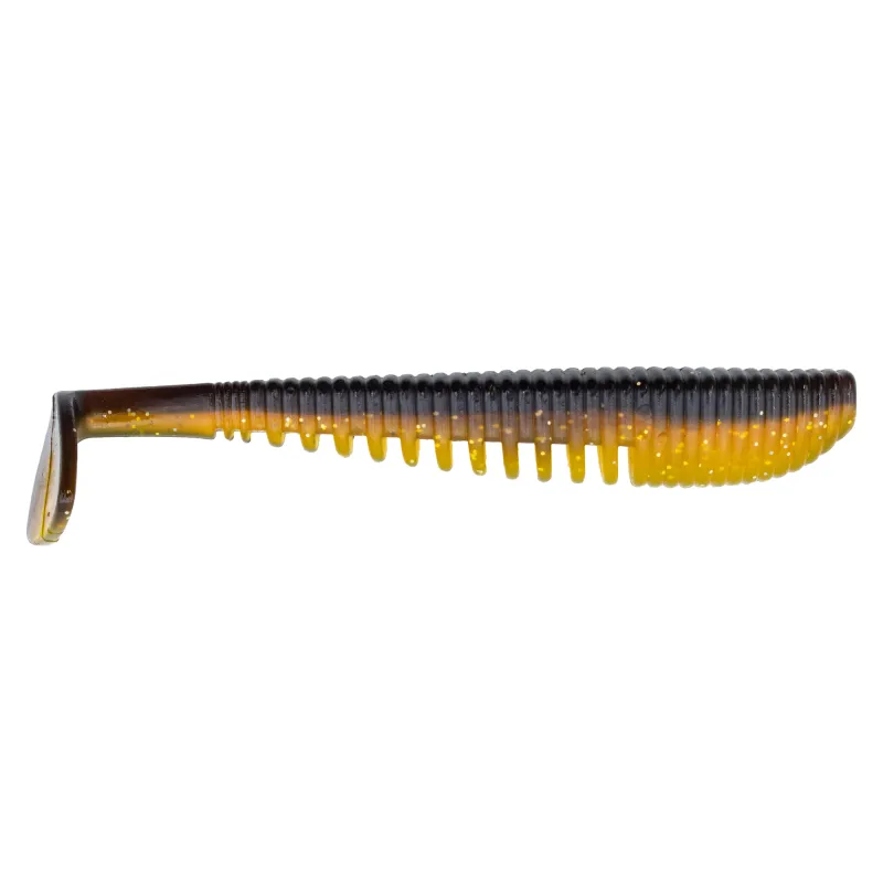Senshu MG Shad 10cm - Pumpkin Yellow - 8g - 5 Stück