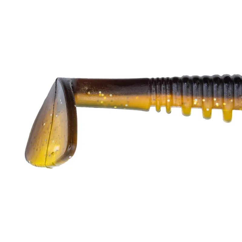 Senshu MG Shad 10cm - Pumpkin Yellow - 8g - 5 Stück