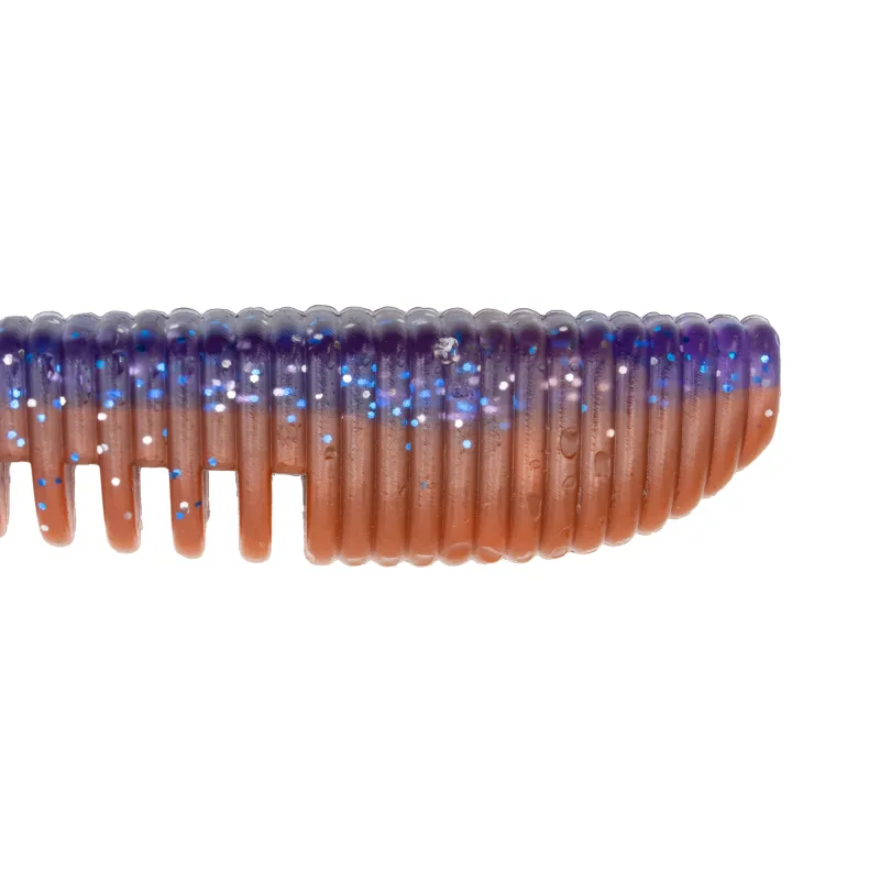 Senshu MG Shad 10cm - Purple Ice/Orange - 8g - 5 Stück