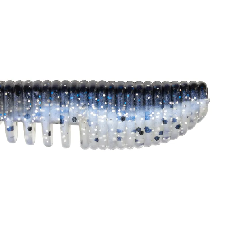 Senshu MG Shad 7.5cm - Black Flash - 3.5g - 6 Stück