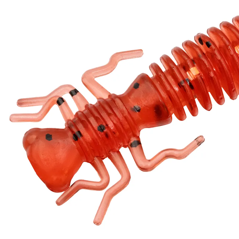 Senshu Nymph Crawler 5cm - Cherry - 0.89g - 8 Stück